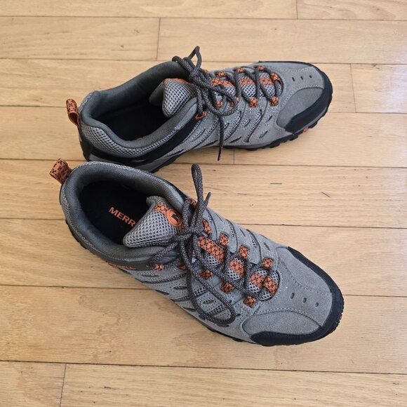 Merrell | Cross lander 2 tan brown suede hiking sneakers | MENS 10.5